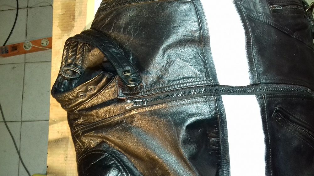 Casaco Motar em cabedal