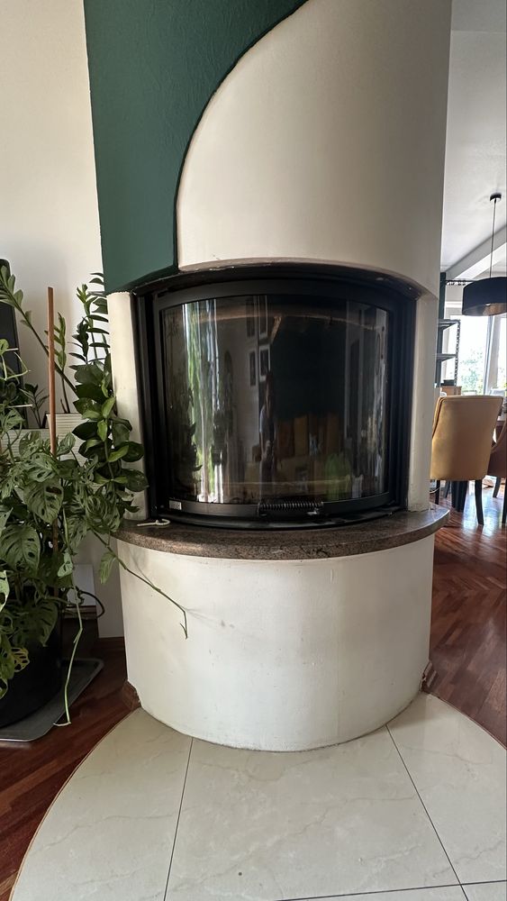 Kominek z płaszczem wodnym 24kw