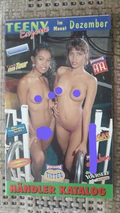 Эротические постеры, буклеты, обложки видеокассет (90 -е) Германия