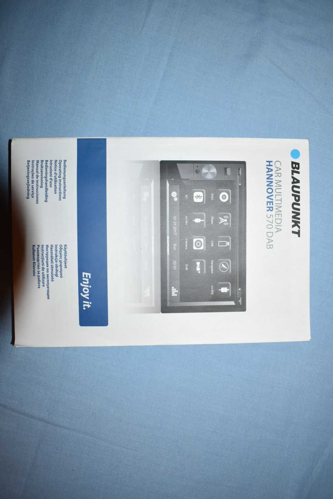 instrukcja radia blaupunkt hanower 570DAB