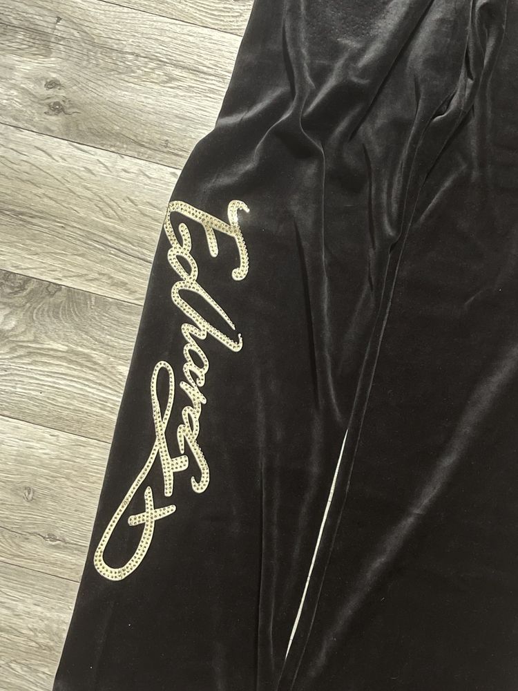 Велюрові широкі спортивки Ed Hardy