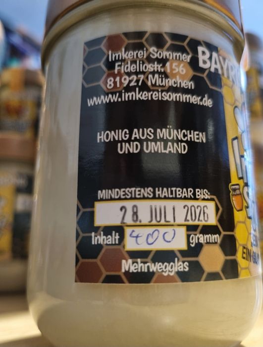 Mel alemão / Deutscher Sommerhonig