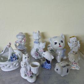 Figurki porcelanowe lata 90 te
