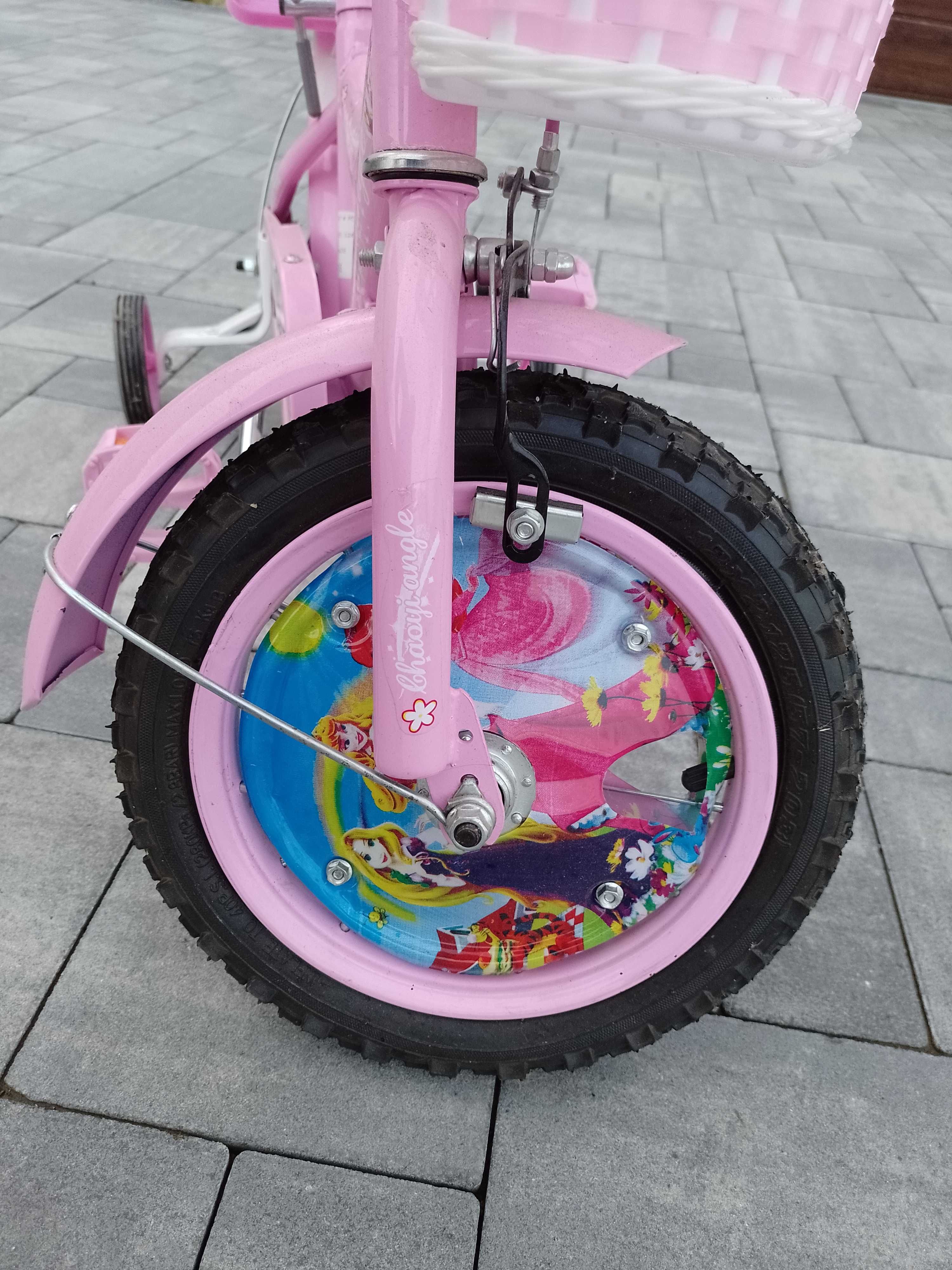 Rowerek dla dziewczynki, różowy