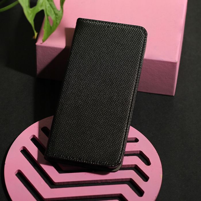 Etui Z Klapką Zamykane Magnet Do Oppo A79 5G Czarne
