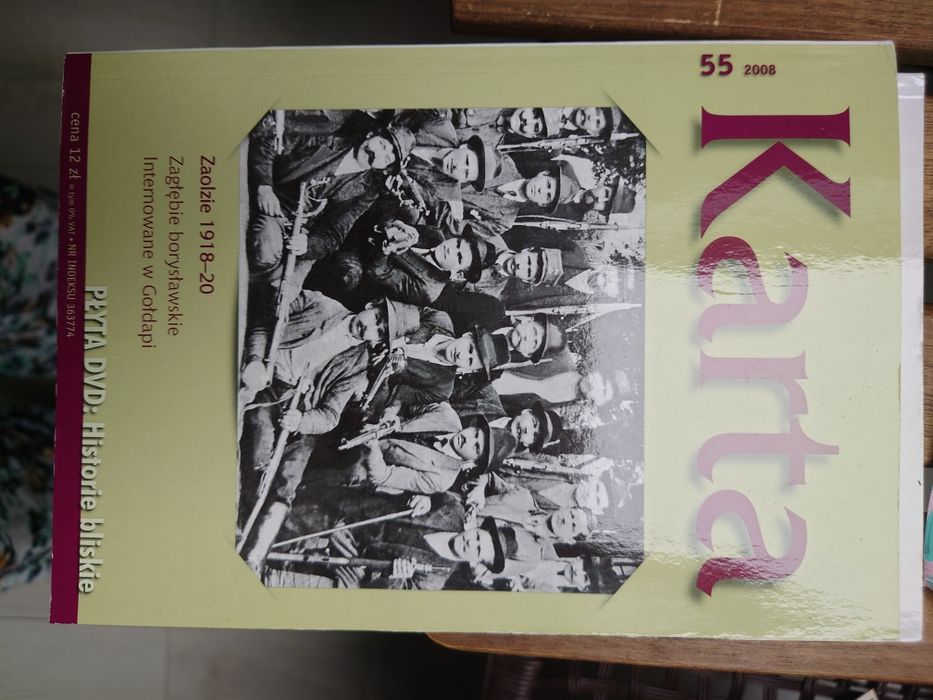 Kwartalnik historyczny Karta nr 55 2008 z płytą DVD