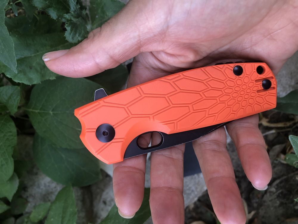 Нож Fox Core Tanto Black Blade Orange