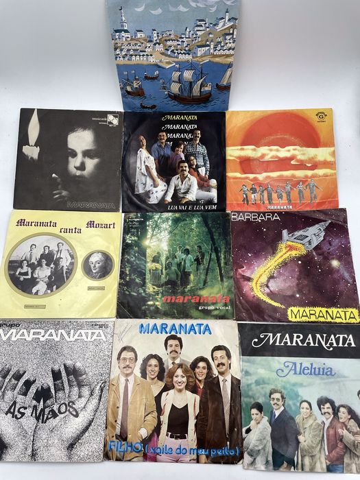 Coleção 10 Discos Vinil Grupo Maranata