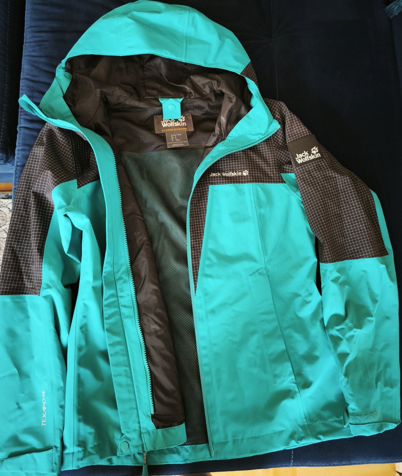 JACK WOLFSKIN kurtka damska 3w1 s/m