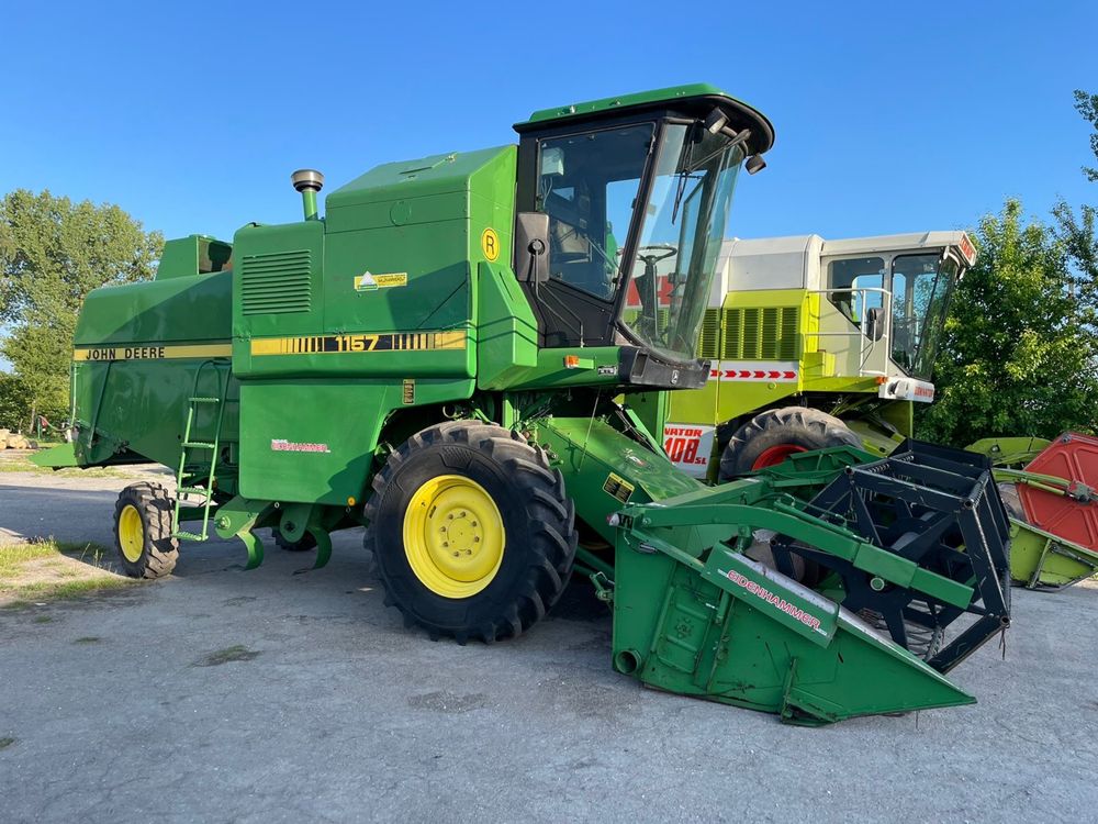 Комбайн John deere 1157 як 1055 |1993 рік| кондиціонер| шумахер