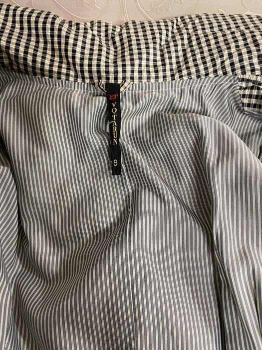 Пуховик с жилеткой и поясом