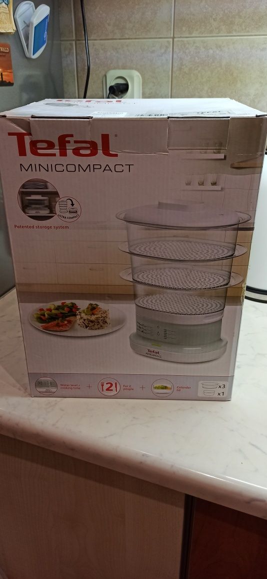 Nowy Tefal parowar minicompact VC130130