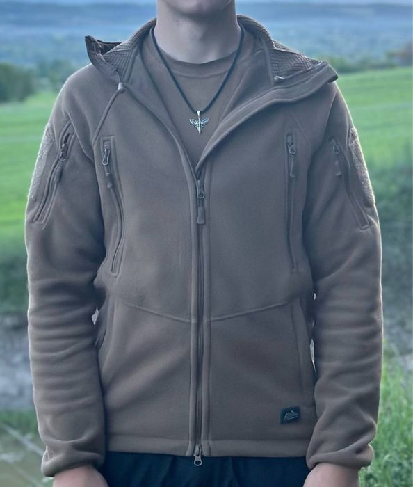 Флісова кофта Helikon Patriot Mk2 Hybrid Fleece - Coyote