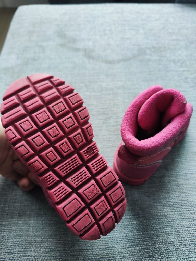 Buty zimowe śniegowce Lasocki kids różowe