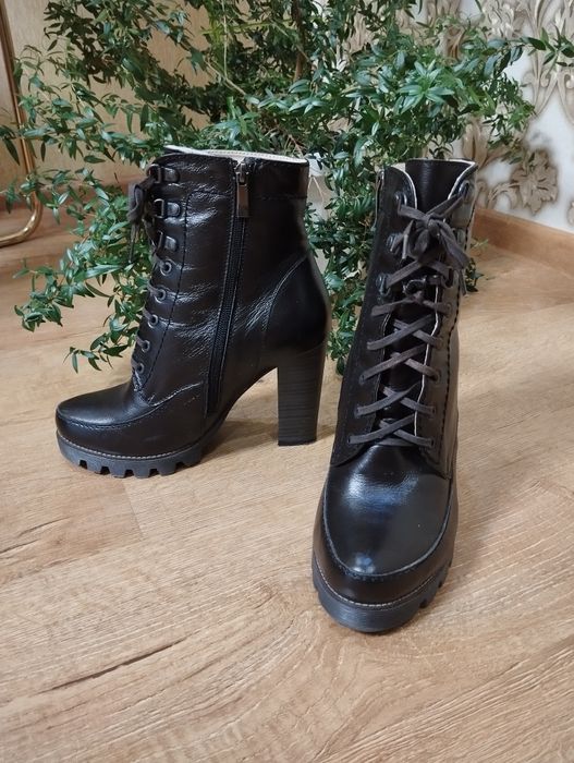 Ботінки зимові натуральна шкіра