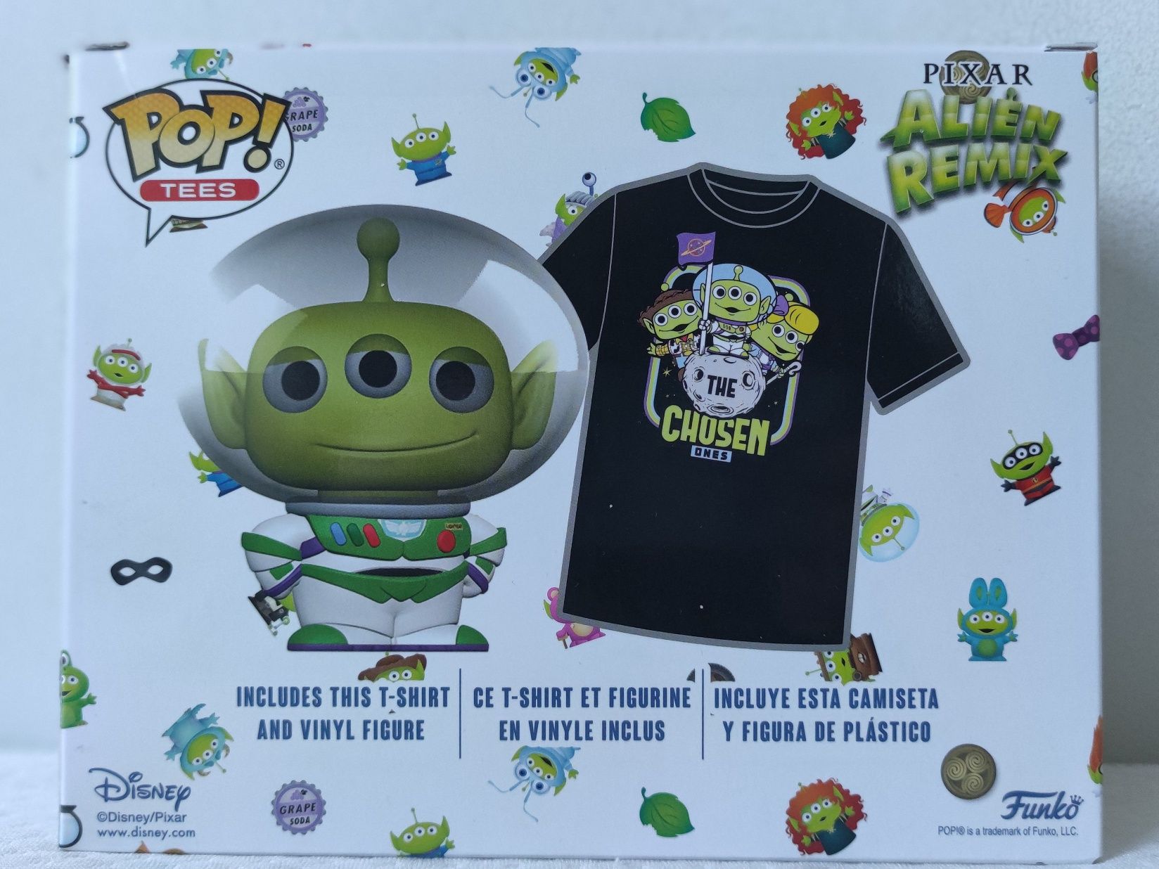 Funko POP nr 749 + t-shirt rozmiar M _ Alien As Buzz _ Toy Story