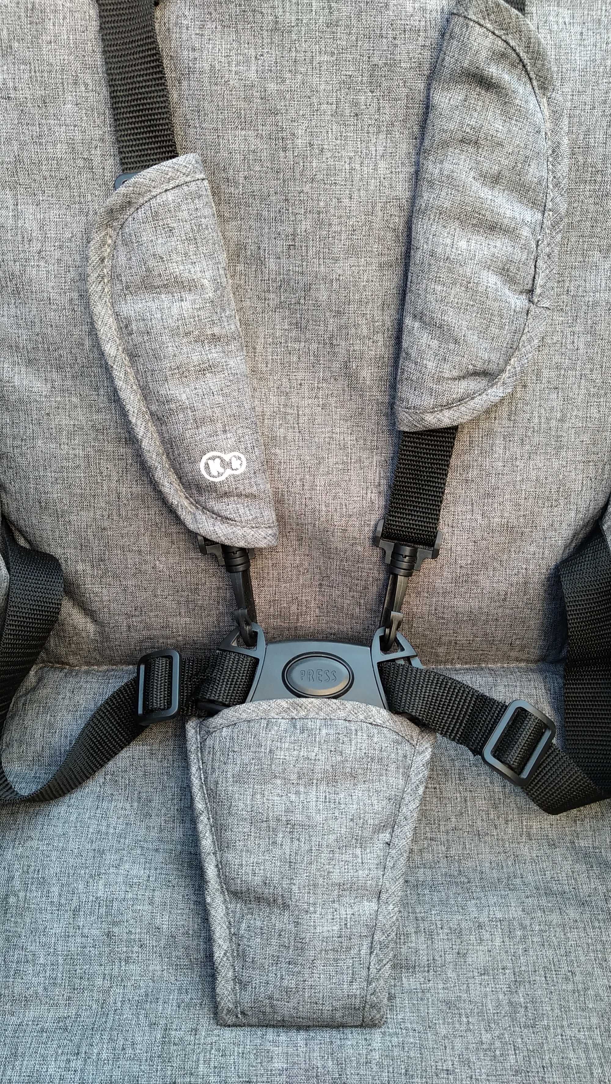Kinderkraft Prime Gray 3в1 - універсальна коляска