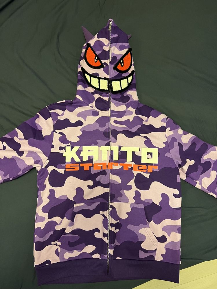 Kanto Starter Geng Hoodie Gengar