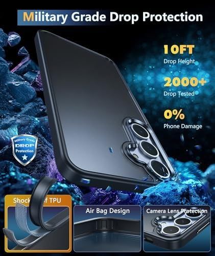 Etui case + szkło na wyświetlacz i aparat Samsung S24+ plus B986