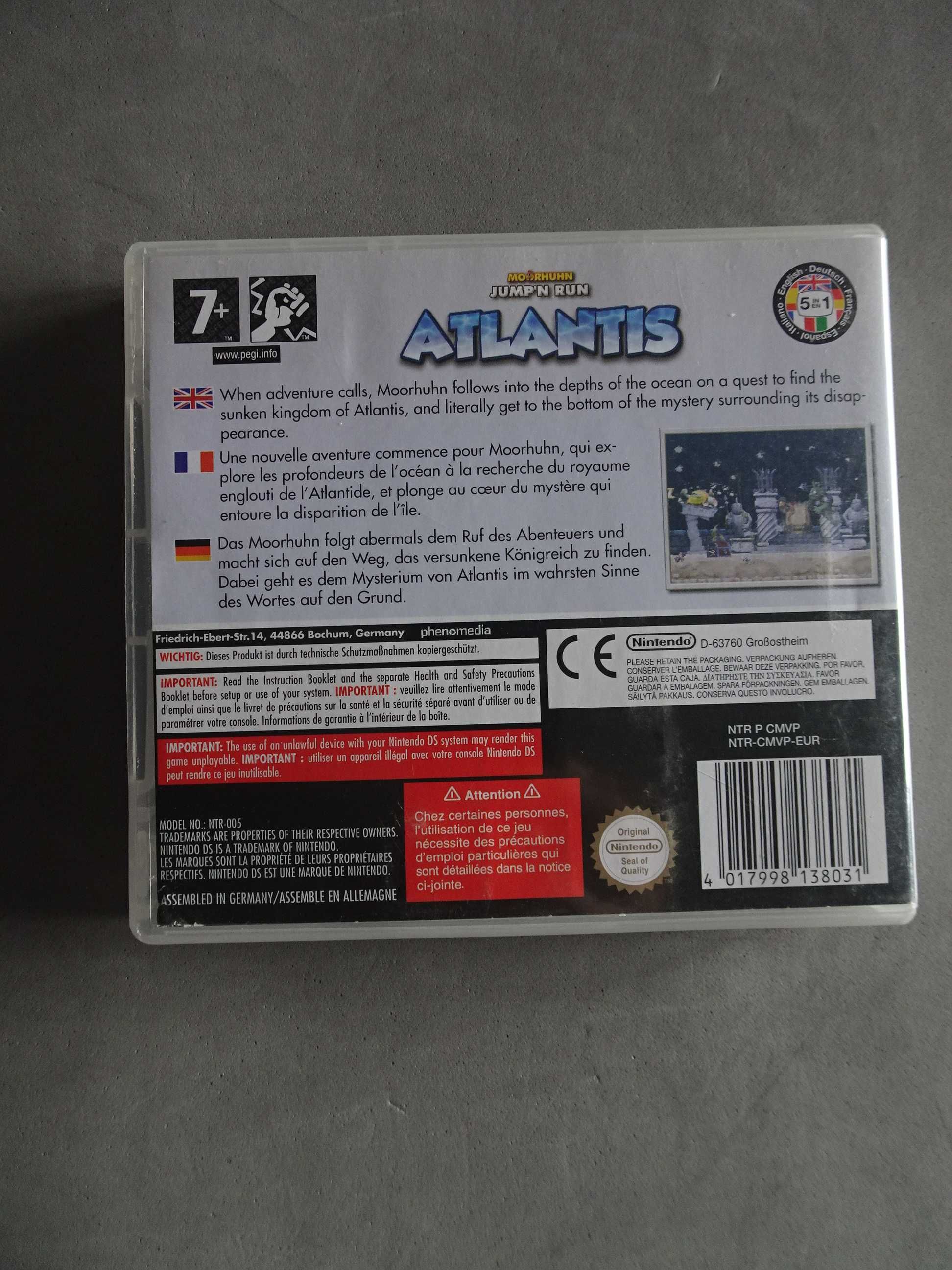 Jogo Nintendo DS - Jump'n run Atlantis