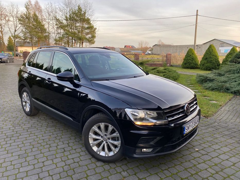 Volkswagen Tiguan NAWIGACJA Bezwypadkowy Serwisowany Zarejestrowany w Kraju 2,0 TDI