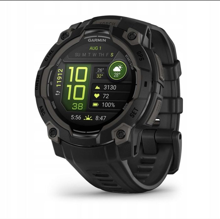 Nowy smartwatch Garmin Instinct 3 45mm AMOLED czarny Garmin Pay