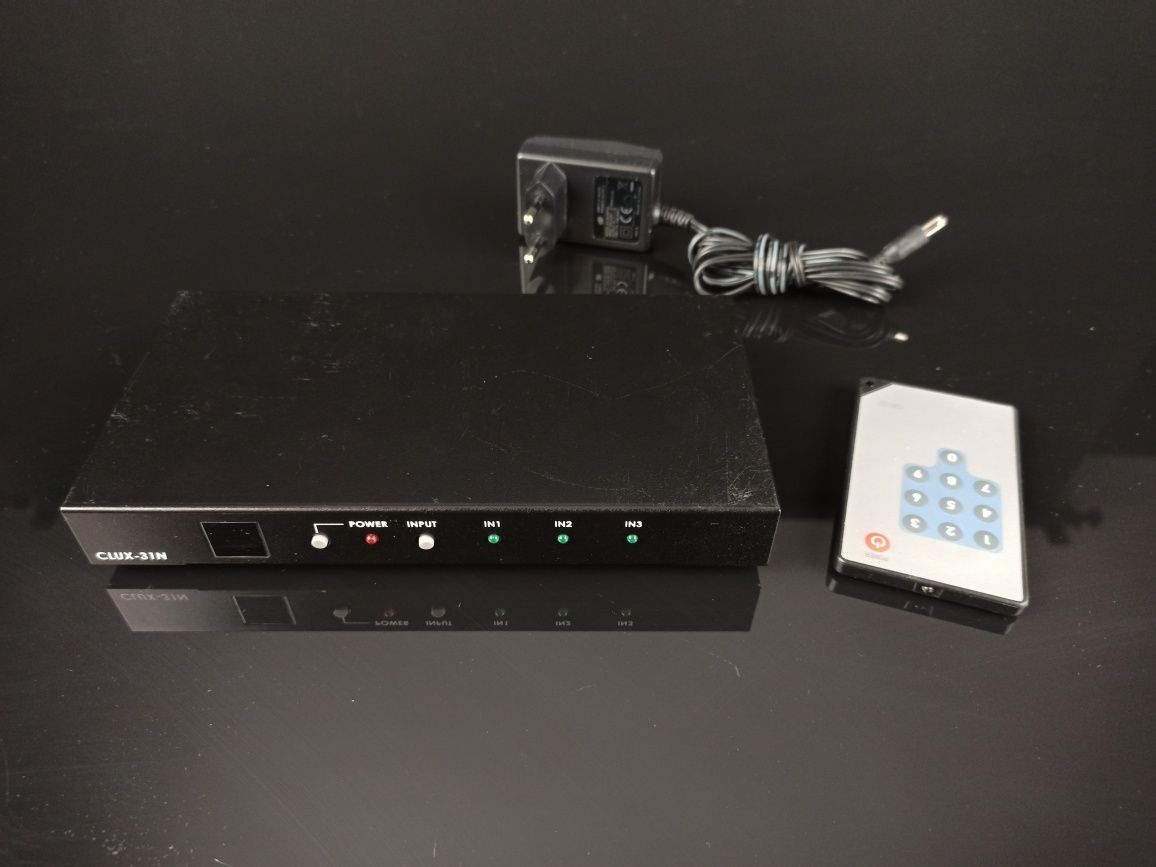 Przełącznik sygnału HD Cypress CLUX-31N 3x1 HDMI Switcher