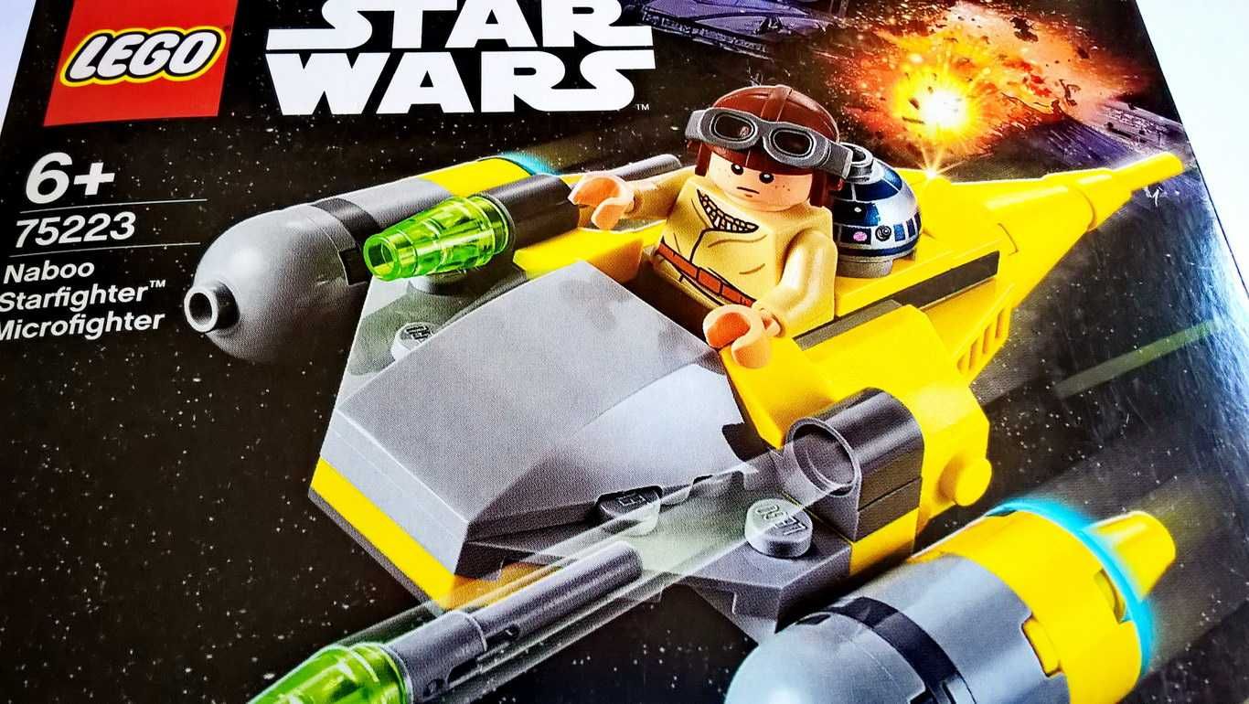 Lego Star Wars 75223 Naboo Starfighter Microfighter selado