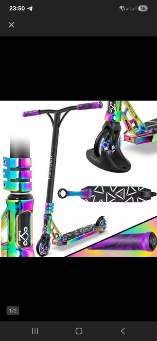 Hulajnoga wyczynowa 110mm do 100kg