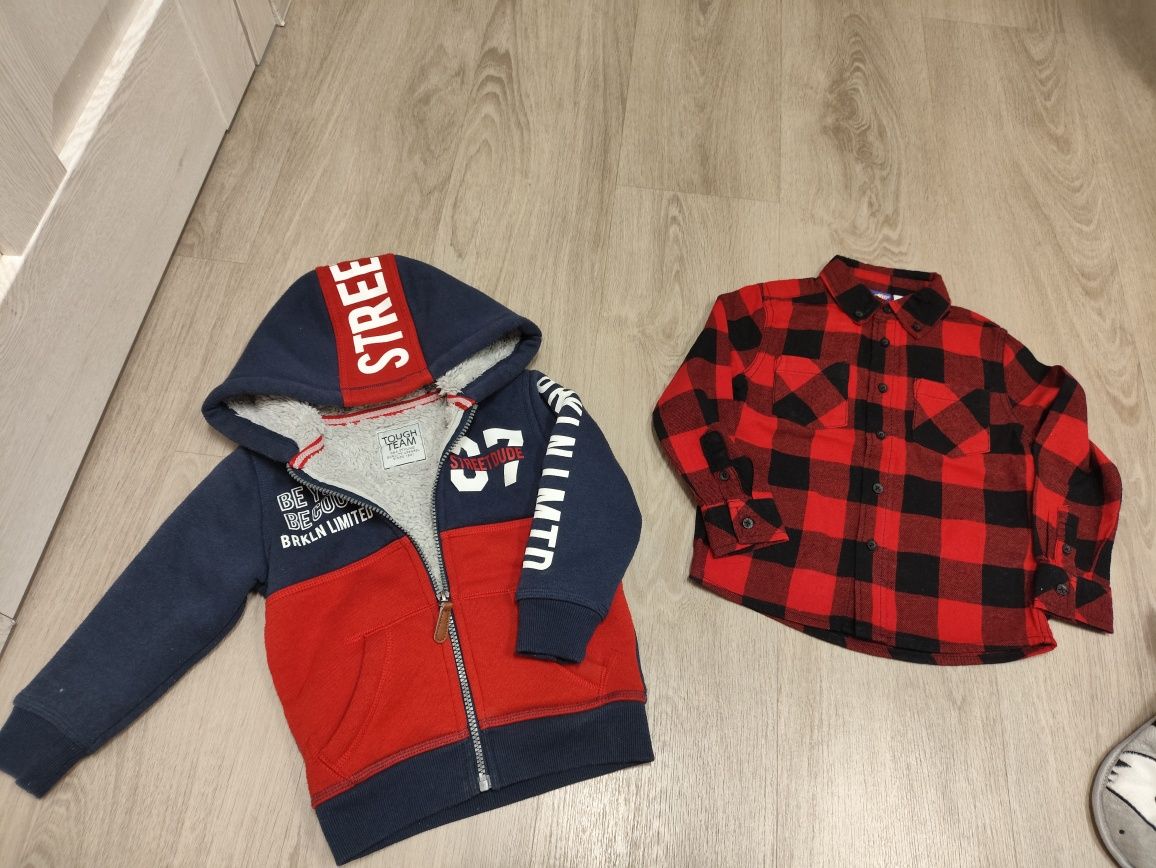 Paka dla chłopca, rozm 104, jesień zima, Spiderman, kurtka