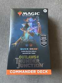 MTG Outlaws of Thunder Junction Commander Deck Quick Draw