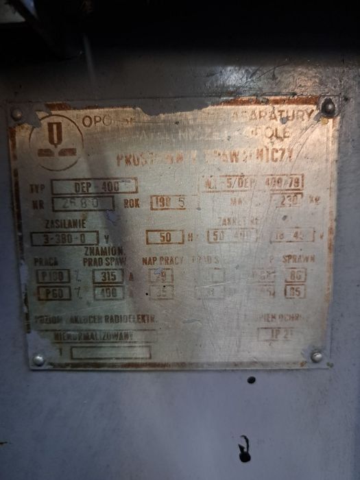 Spawarka dep 400 migomat