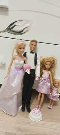 Barbie ślubna zestaw