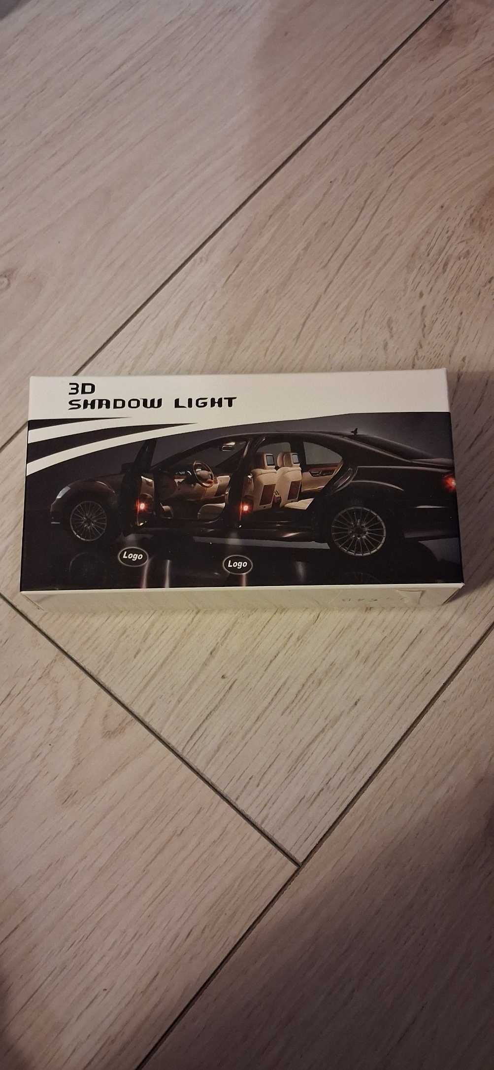 3D Shadow Light 4 szt. Logo drzwi samochodu LED