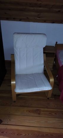 Fotel z podnóżkiem Ikea