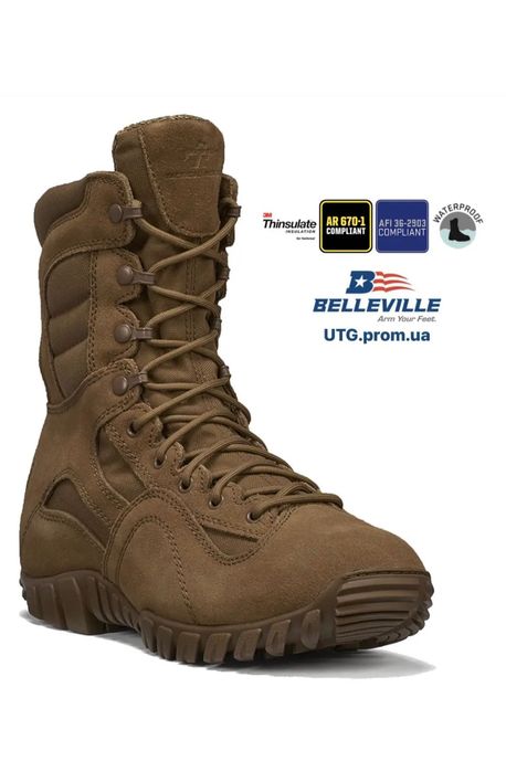 Черевики Belleville Khyber Boot, койот ОРИГІНАЛ розмір 40,5 (27 см)