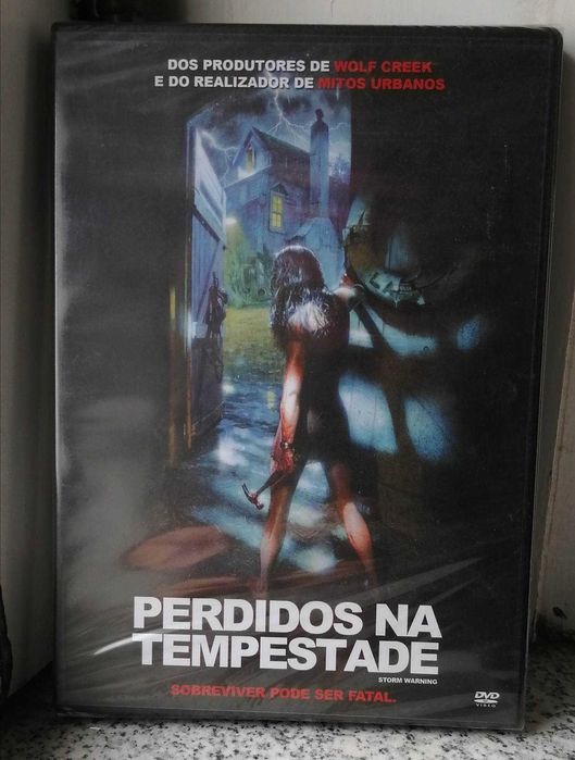 Filmes de Terror em DVD - óptimo estado