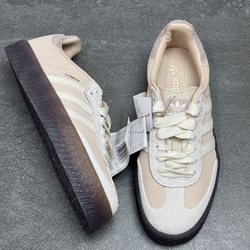 Шкіряні на платформі кросівки Adidas Samba ID0440 шкіра ОРИГІНАЛ 100%