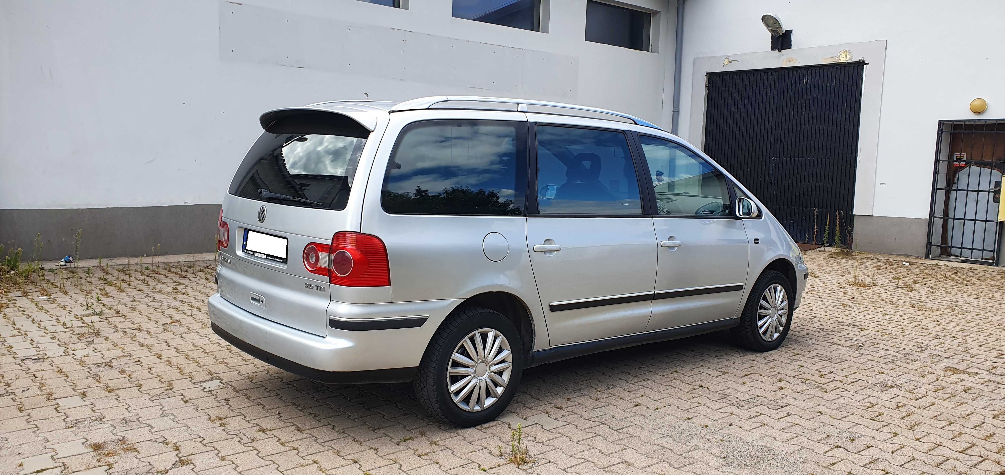 VW Sharan LIFT 2.0TDi 140KM, 7-osób, 6-biegów, Klimatronik, 2007r