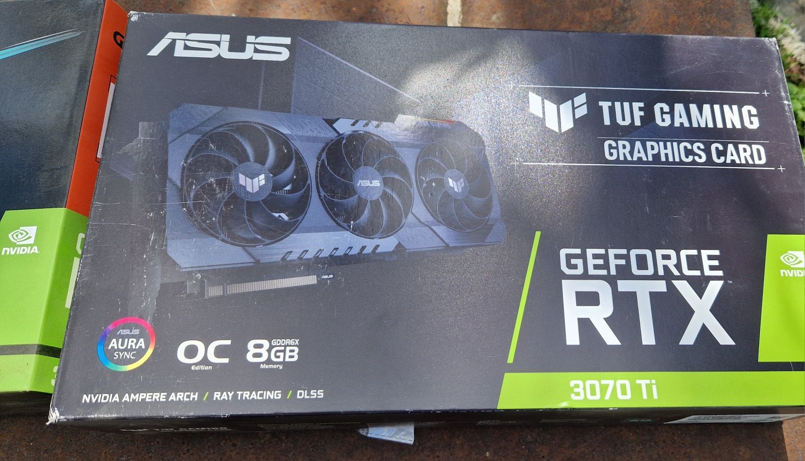 Відеокарта Geforce RTX 3070 TI Asus Tuf Gaming Gigabyte Eagle 8gb