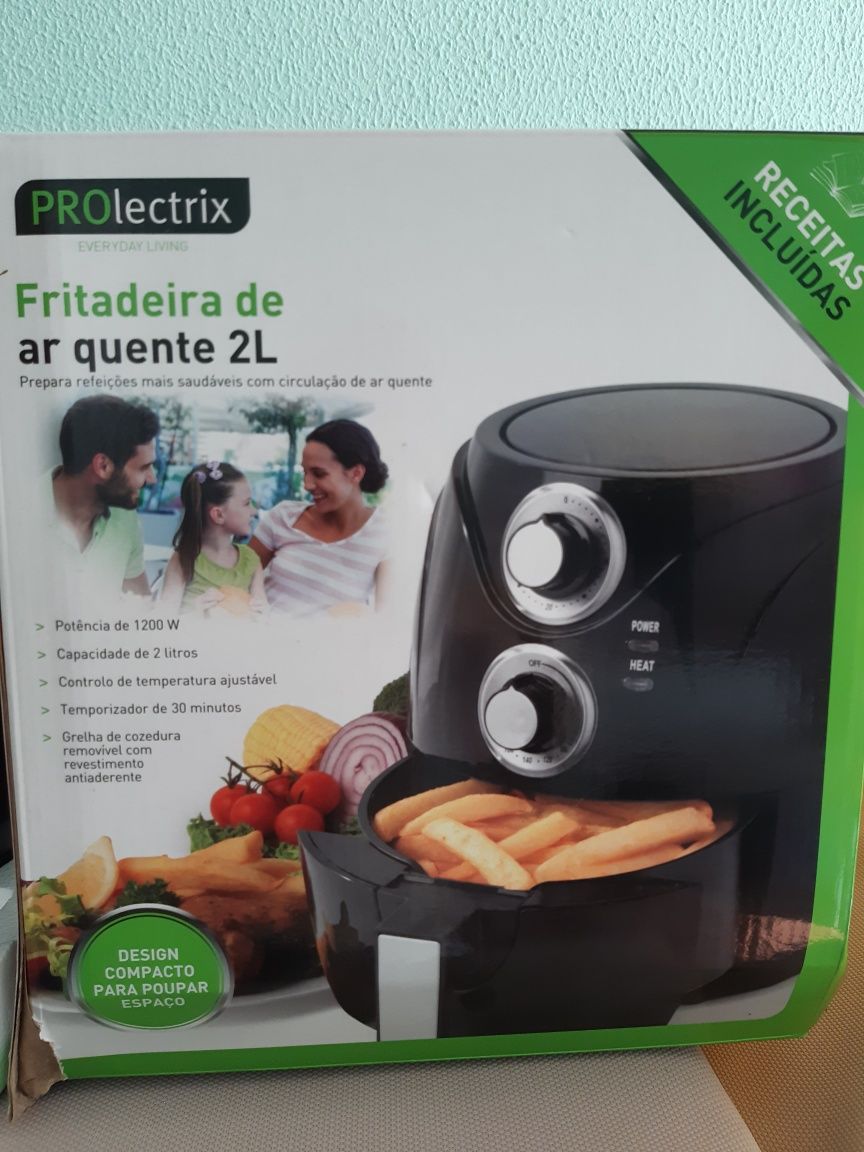 Air fryer como nova, frita sem óleo