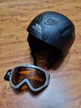 Kask narciarski Trespass + gogle Alpina