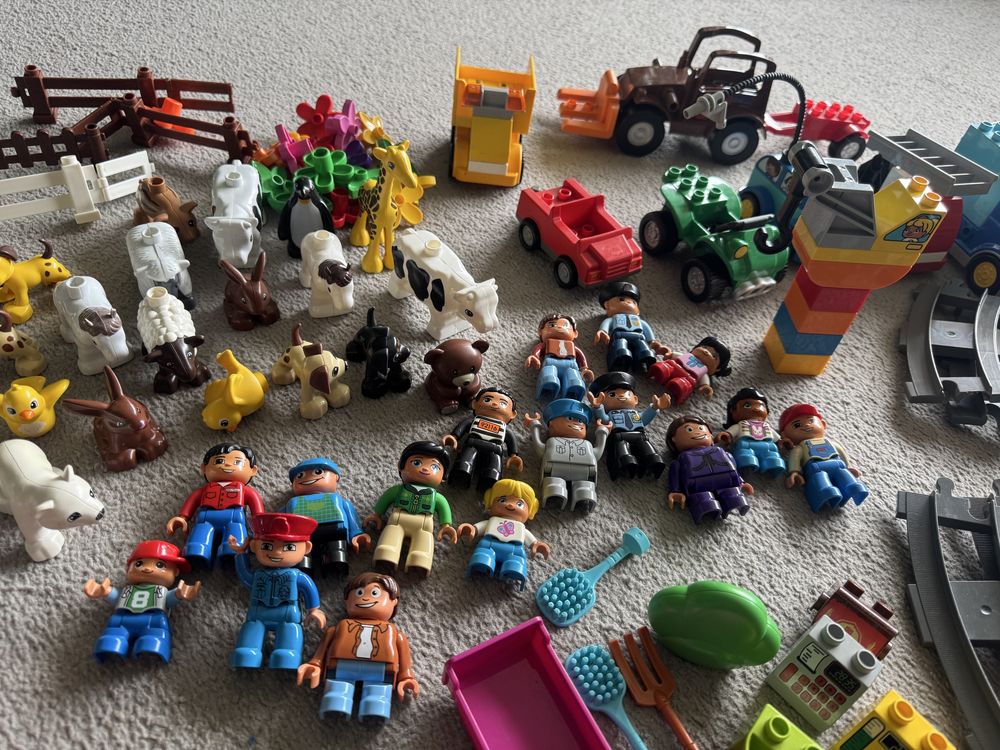 Giga duzy zestaw klockow Duplo