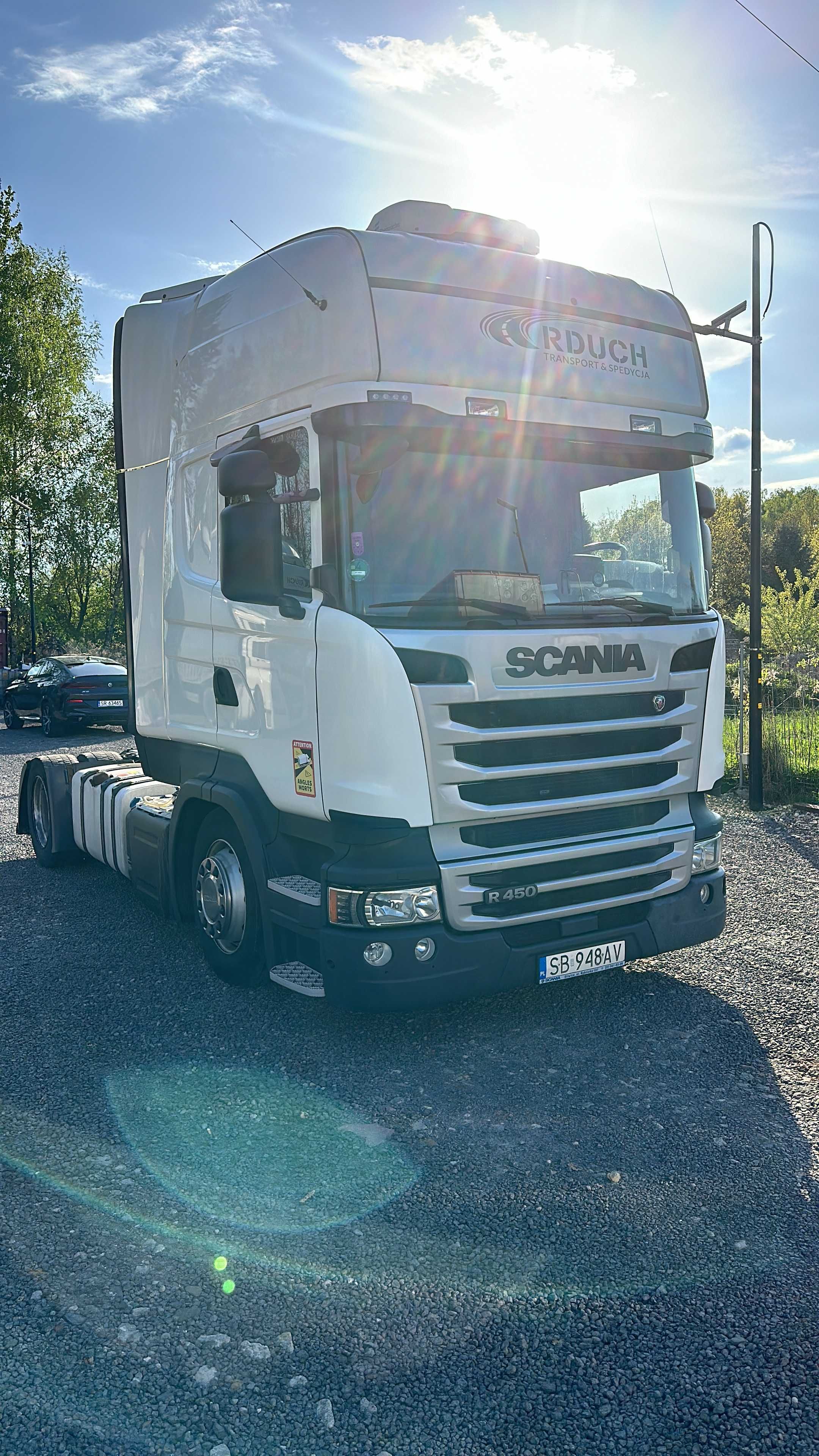SCANIA R450 MEGA lowdeck 2017r