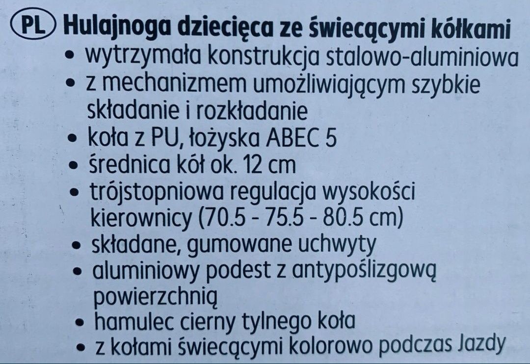 Hulajnoga dziecięca