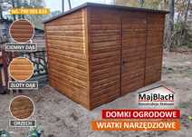 Garaż - Wiatka Ogrodowa - Magazyn - Schowek na Narzędzia - Maj-Blach