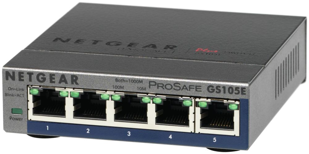 Netgear GS105E 200PES Switch zarządzalny 5 portów Gigabit Ethernet
