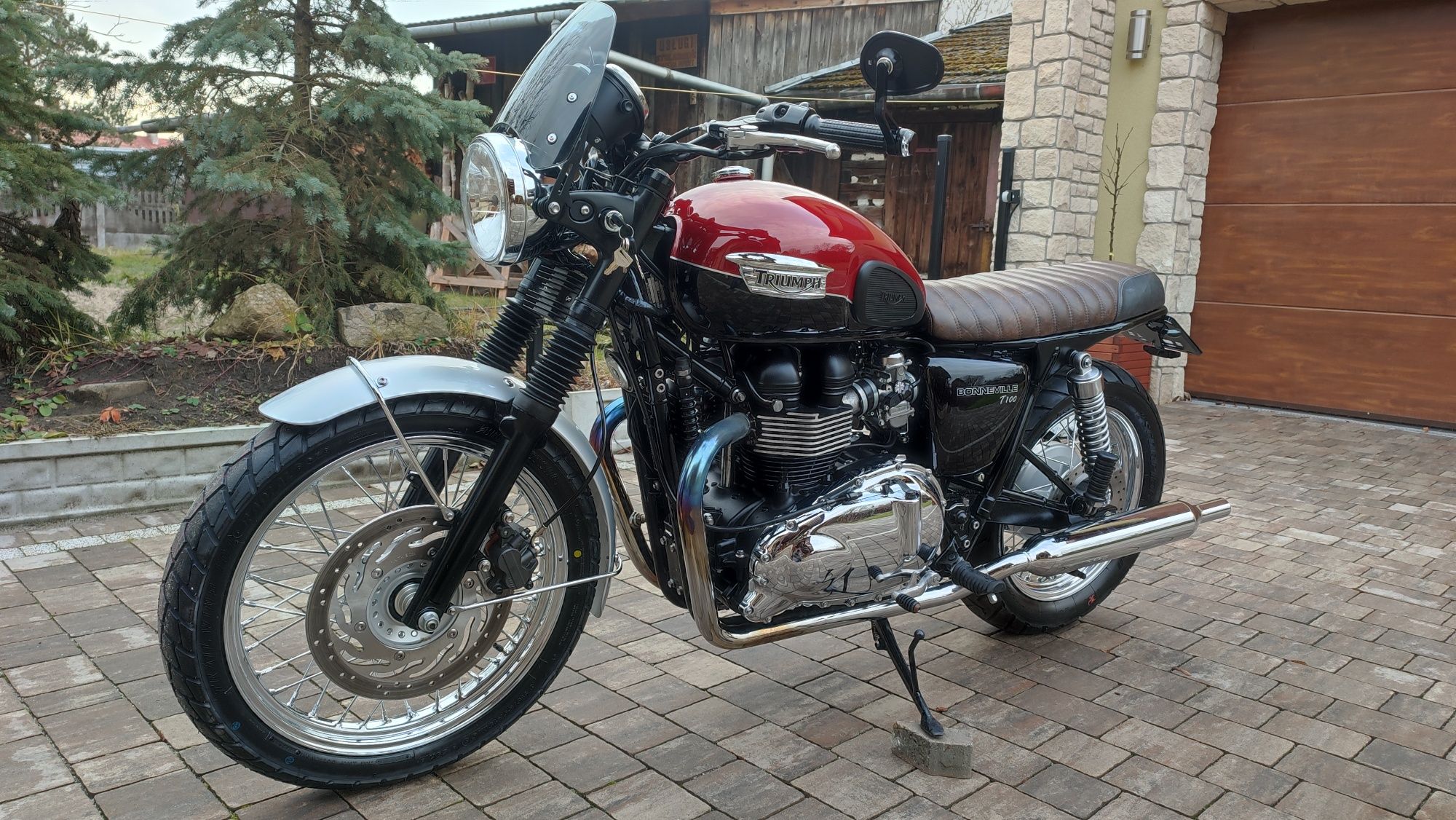 Triumph T 100 Bonneville, xs cafe racer piękny klasyk