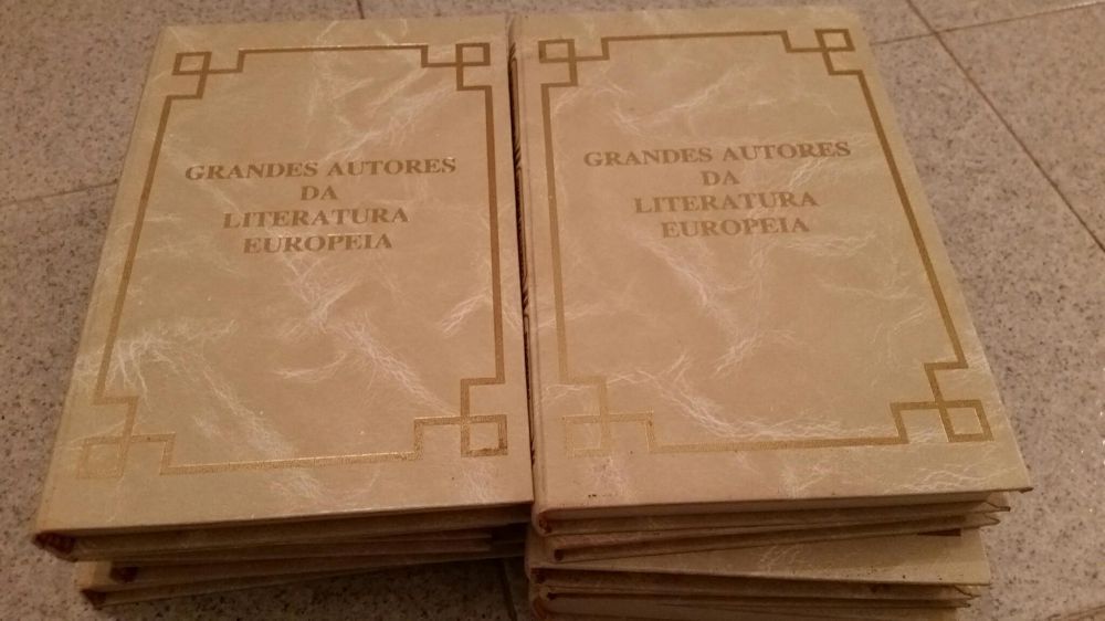 Colecção de livros Grandes Autores da Literatura Europeia