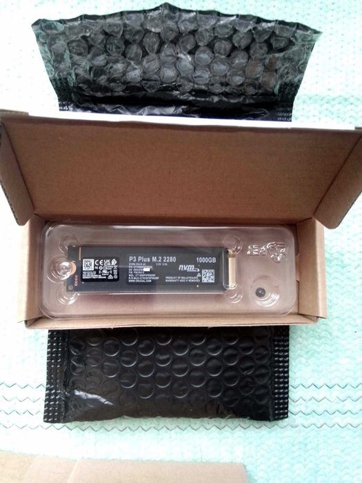 М2 SSD Crucial Micron P3 Plus 1Tb 1Тб NVME M.2 2280 PCIe 4.0 ОРИГИНАЛ
